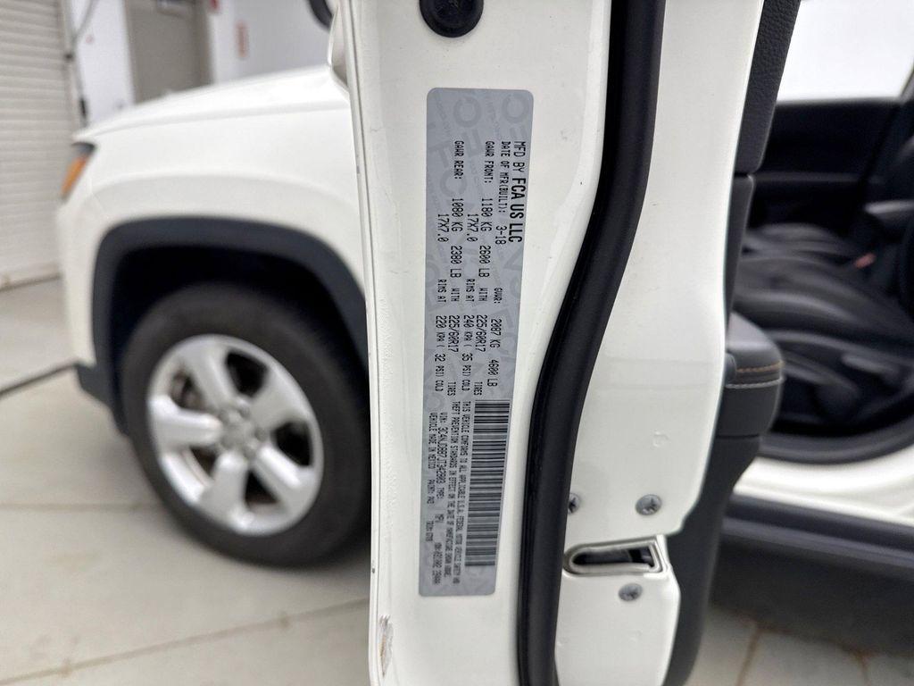 used 2018 Jeep Compass car, priced at $15,649