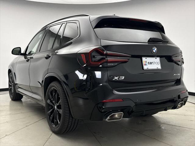 used 2022 BMW X3 car, priced at $39,200