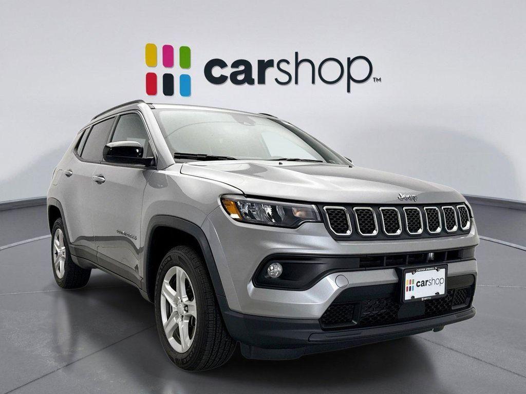 used 2023 Jeep Compass car, priced at $23,700