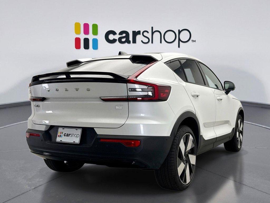 used 2023 Volvo C40 Recharge Pure Electric car, priced at $29,800