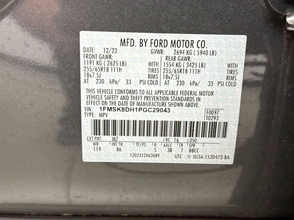 used 2023 Ford Explorer car, priced at $33,399