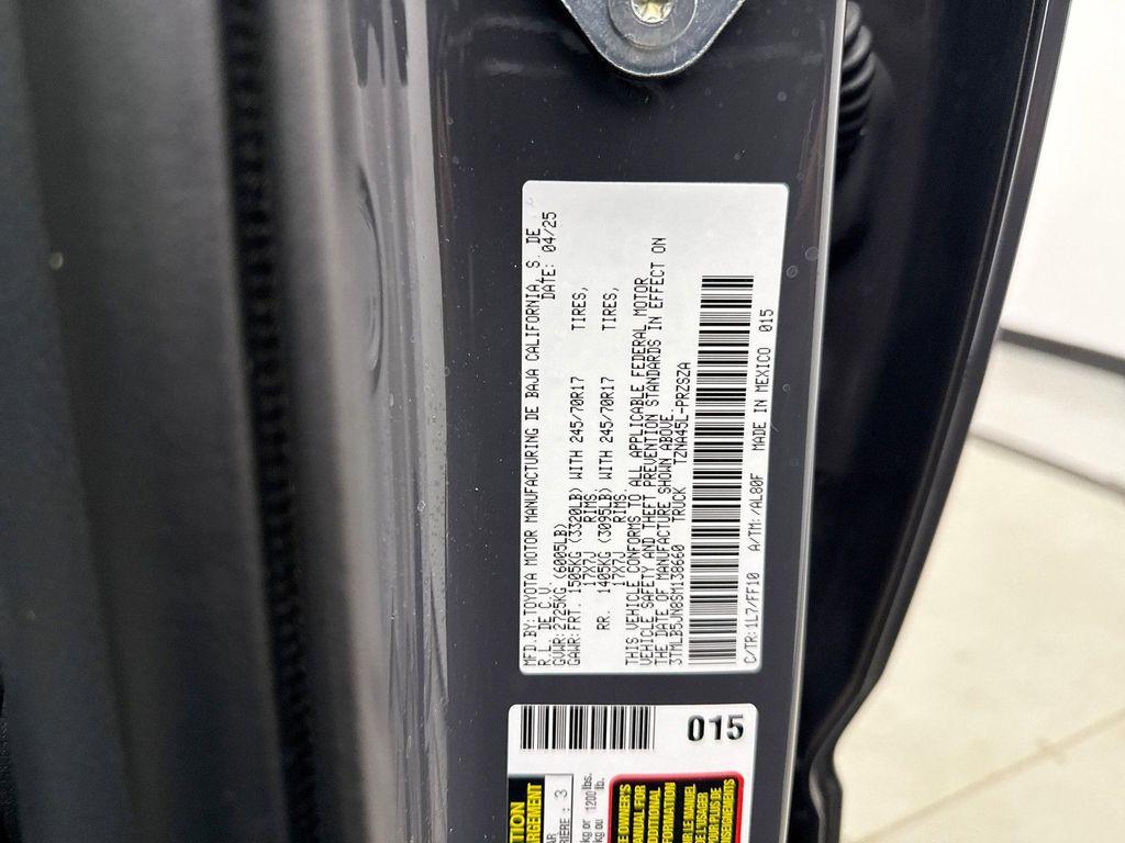 used 2025 Toyota Tacoma car, priced at $38,499