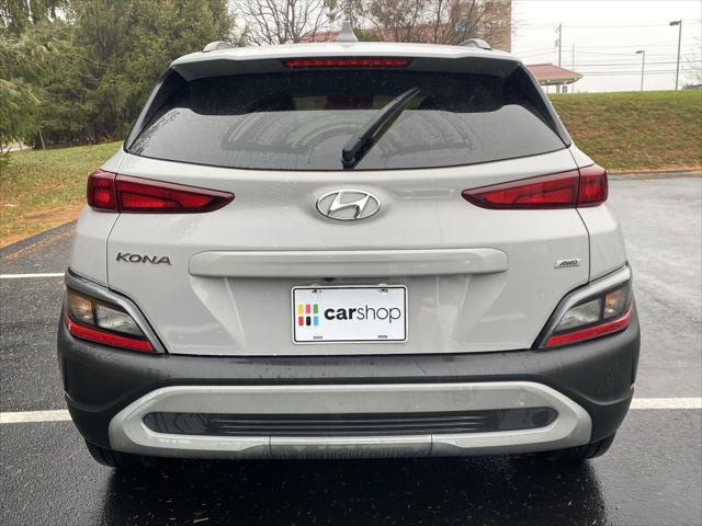 used 2022 Hyundai Kona car, priced at $21,000