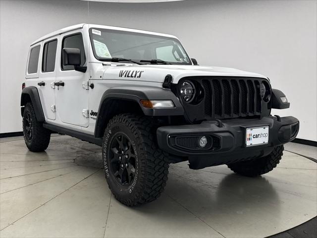 used 2021 Jeep Wrangler Unlimited car, priced at $32,199