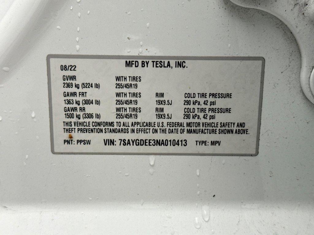 used 2022 Tesla Model Y car, priced at $29,599