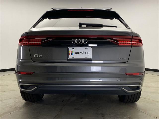 used 2021 Audi Q8 car, priced at $43,900