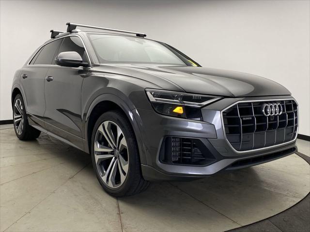 used 2021 Audi Q8 car, priced at $43,900