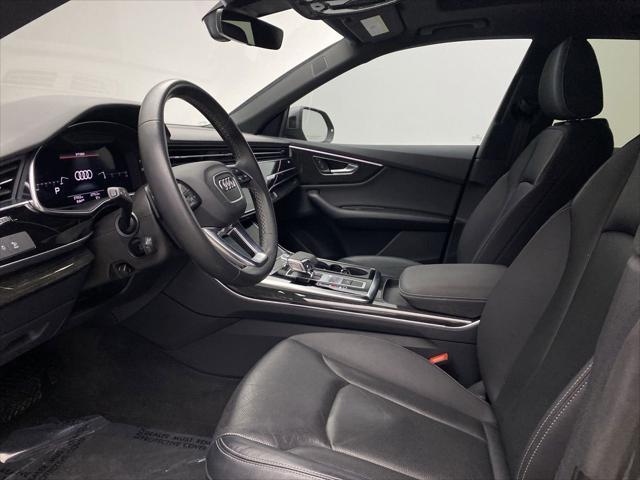 used 2021 Audi Q8 car, priced at $43,900