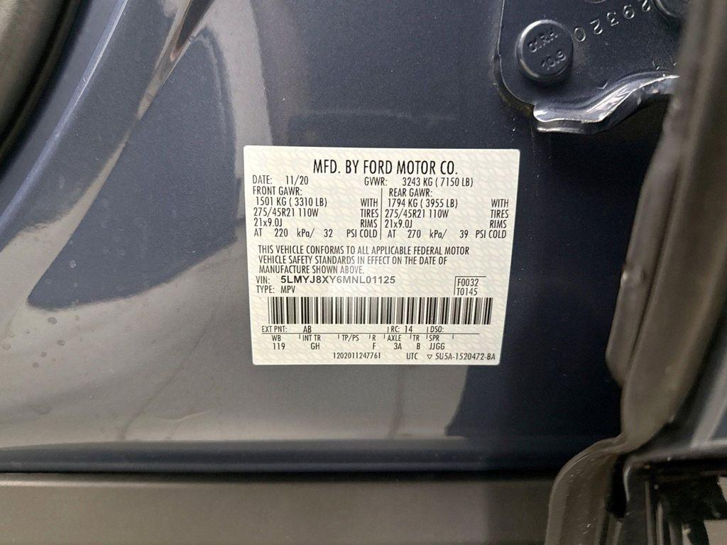 used 2021 Lincoln Aviator car, priced at $39,999