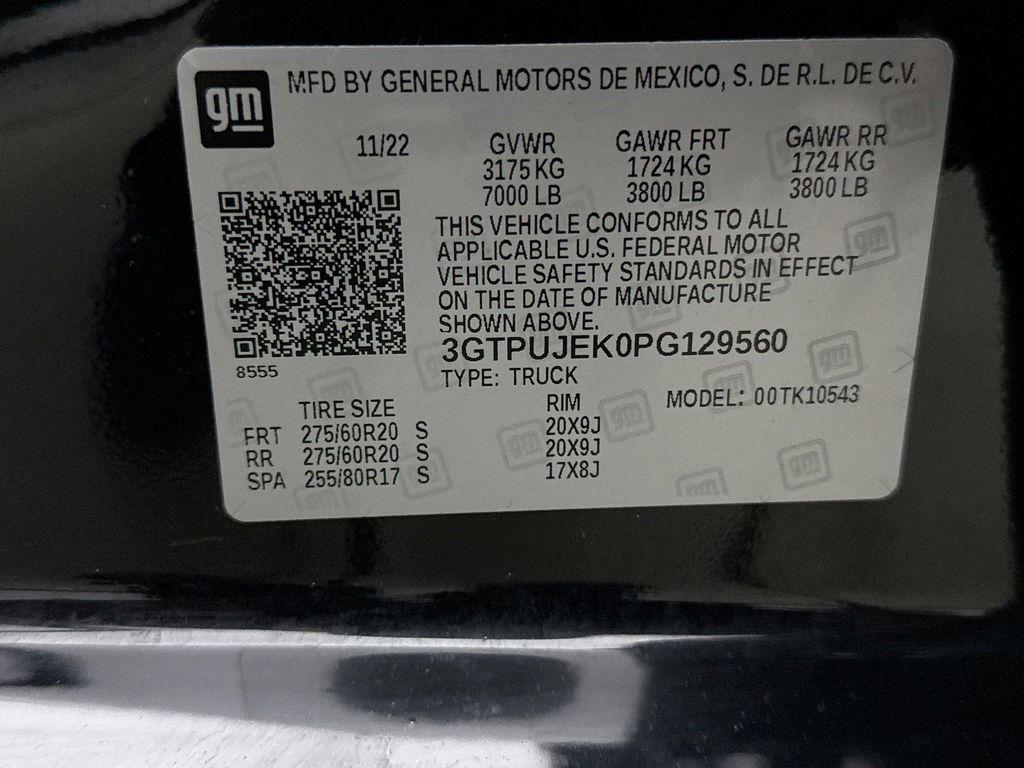 used 2023 GMC Sierra 1500 car, priced at $36,549