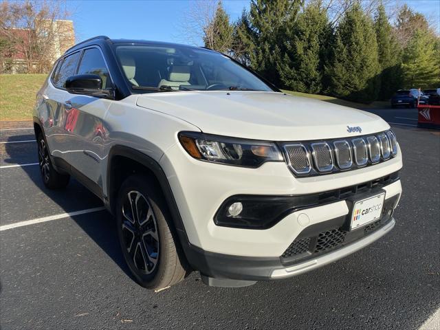 used 2022 Jeep Compass car, priced at $24,799