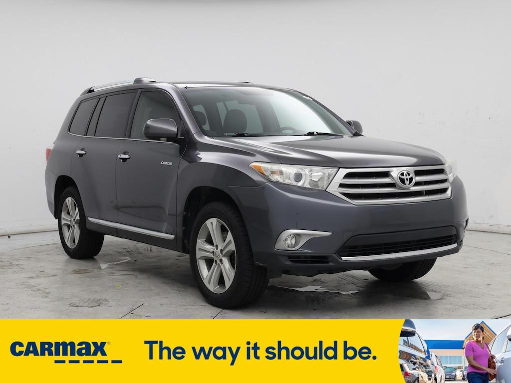 used 2013 Toyota Highlander car, priced at $18,998