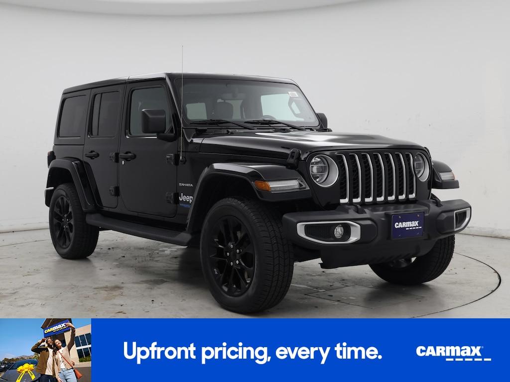 used 2021 Jeep Wrangler Unlimited 4xe car, priced at $34,998
