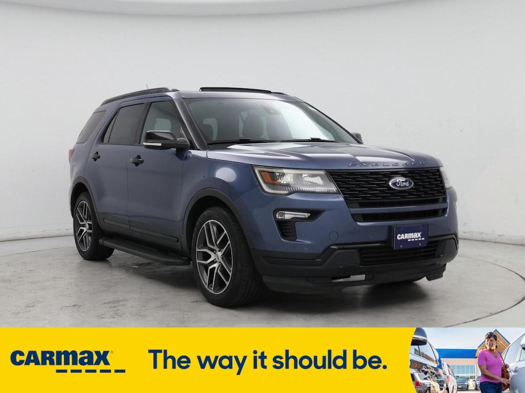 used 2018 Ford Explorer car, priced at $25,998