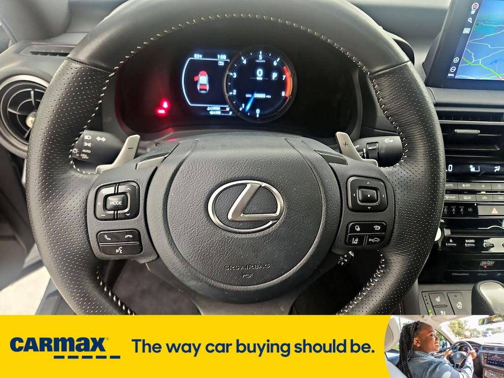 used 2023 Lexus IS 350 car, priced at $46,998