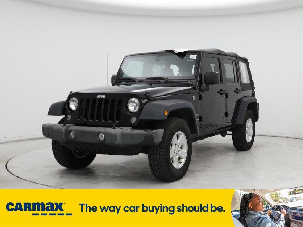 used 2016 Jeep Wrangler car, priced at $21,998