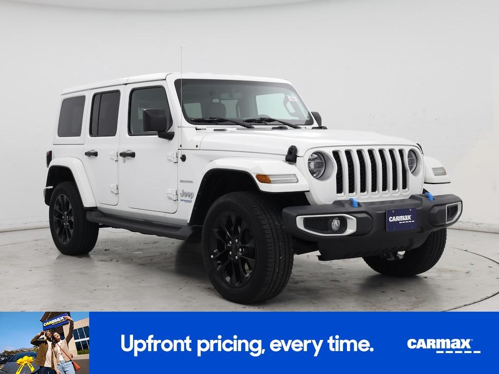 used 2022 Jeep Wrangler Unlimited 4xe car, priced at $35,998