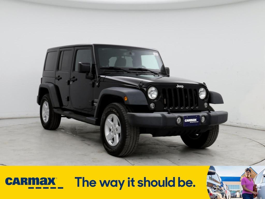 used 2017 Jeep Wrangler car, priced at $20,998