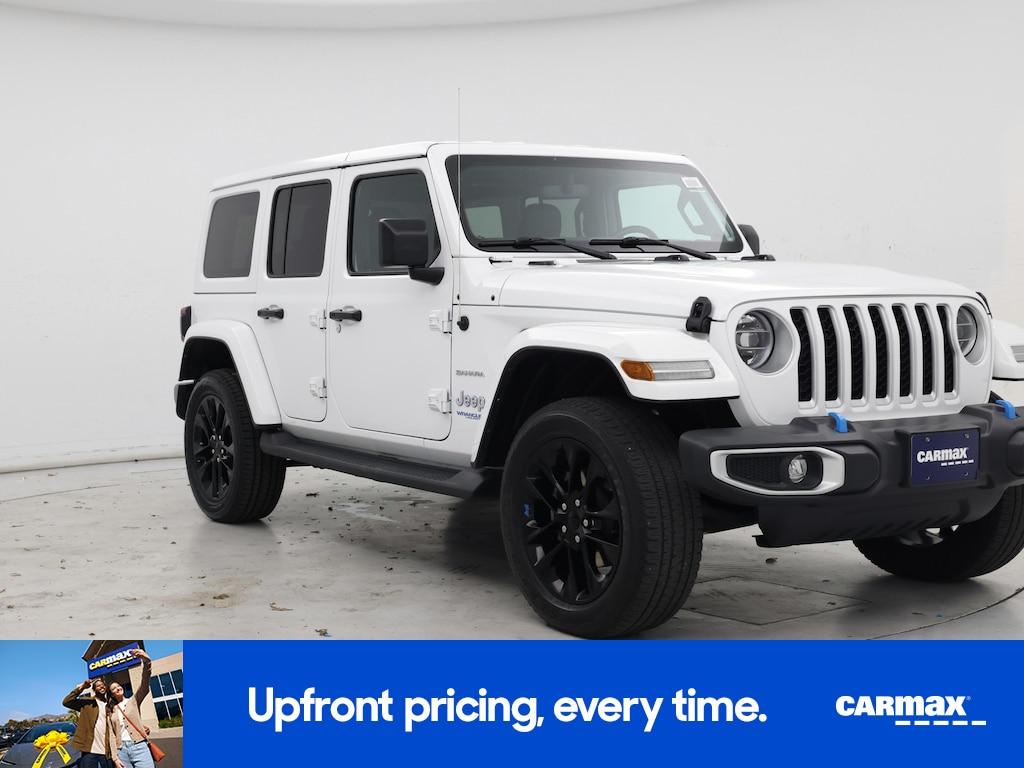 used 2022 Jeep Wrangler Unlimited 4xe car, priced at $33,998