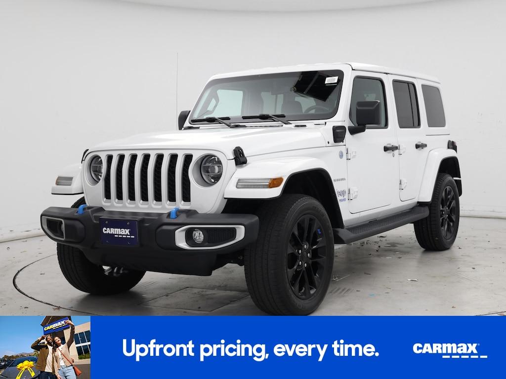 used 2022 Jeep Wrangler Unlimited 4xe car, priced at $33,998