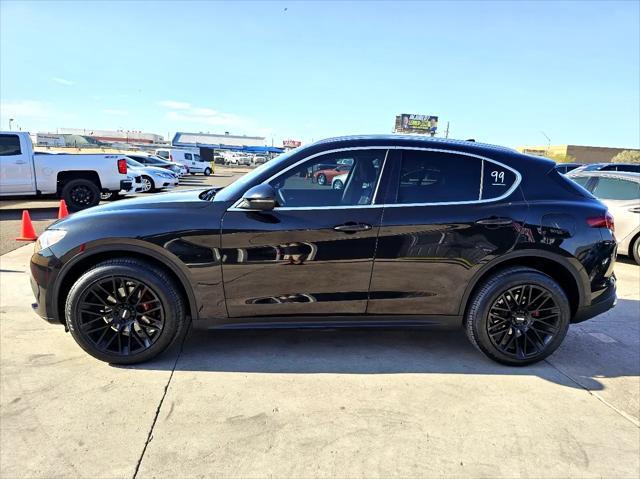 used 2018 Alfa Romeo Stelvio car, priced at $15,988