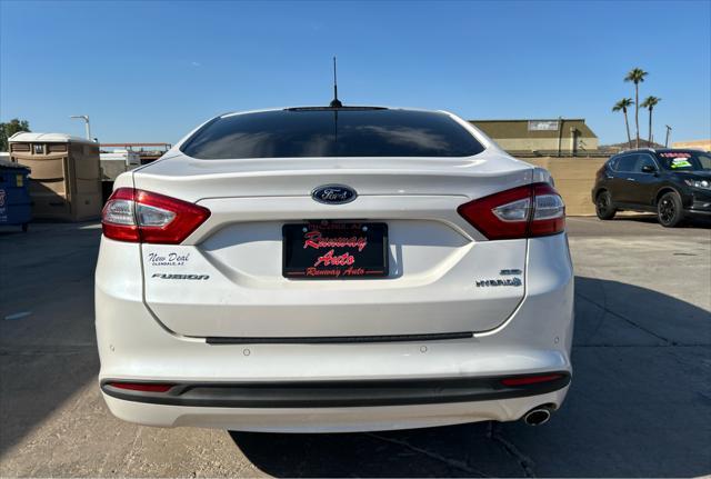 used 2013 Ford Fusion Hybrid car, priced at $10,988