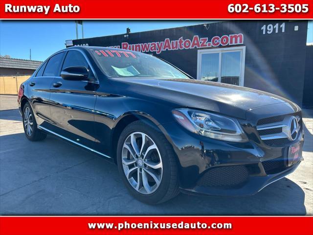 used 2015 Mercedes-Benz C-Class car, priced at $11,777