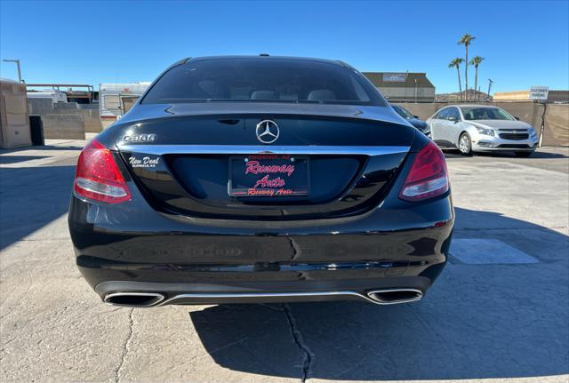 used 2015 Mercedes-Benz C-Class car, priced at $11,777