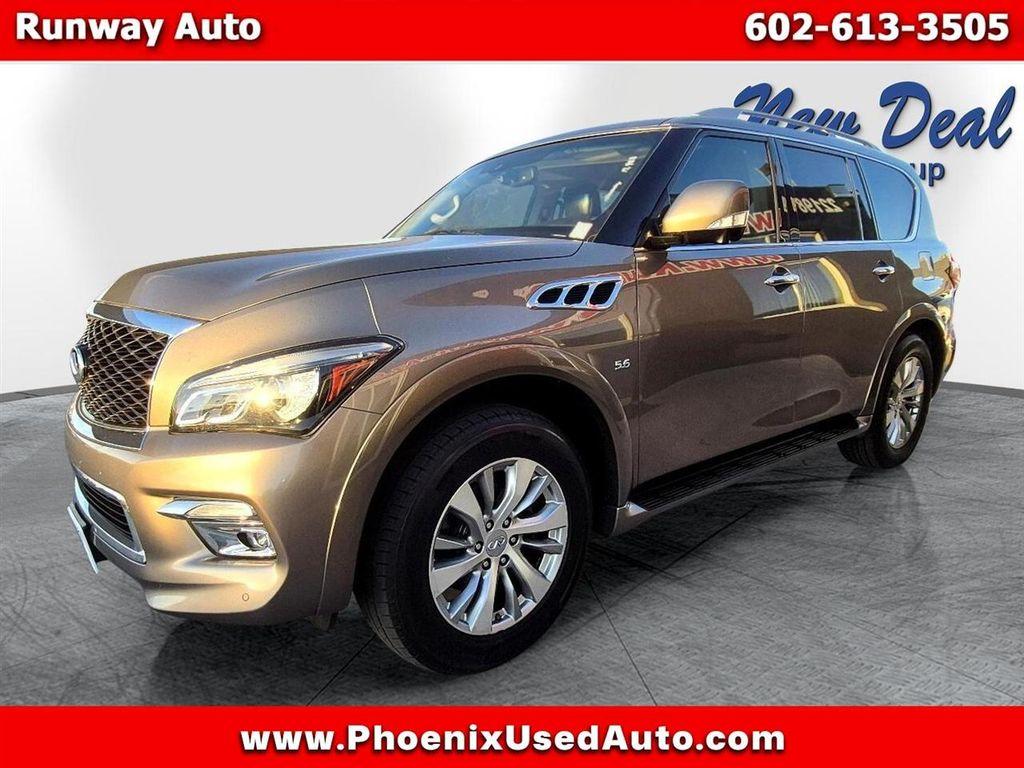 used 2017 INFINITI QX80 car, priced at $15,988