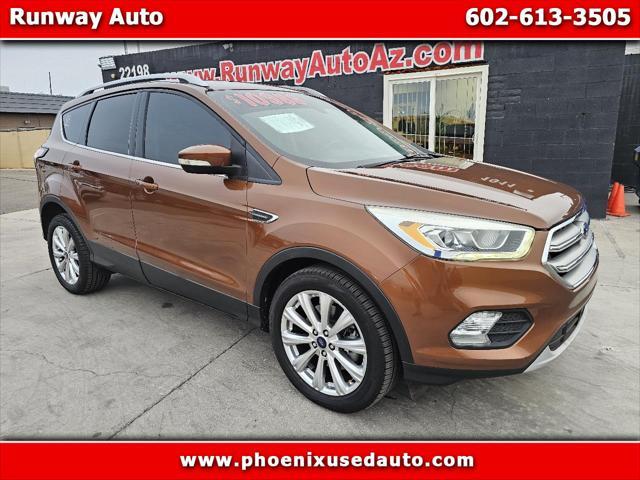 used 2017 Ford Escape car, priced at $9,988