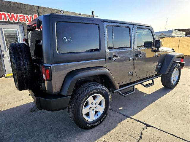 used 2018 Jeep Wrangler JK Unlimited car, priced at $21,777