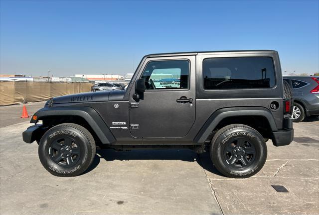 used 2018 Jeep Wrangler JK car, priced at $18,888