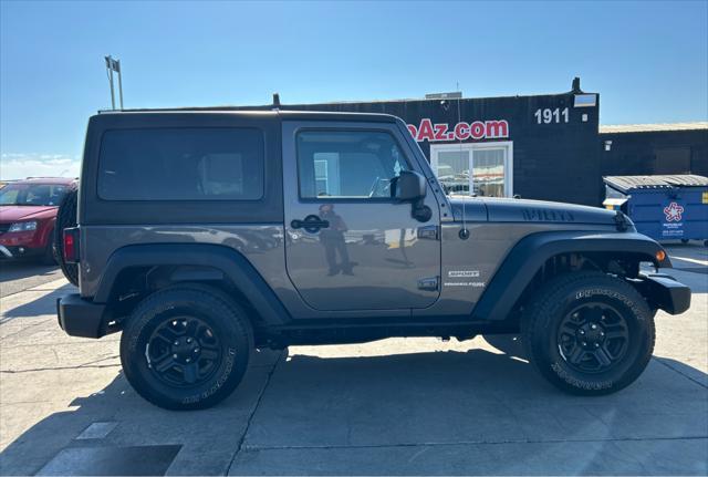 used 2018 Jeep Wrangler JK car, priced at $18,888