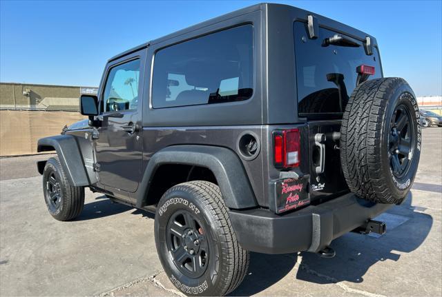 used 2018 Jeep Wrangler JK car, priced at $18,888