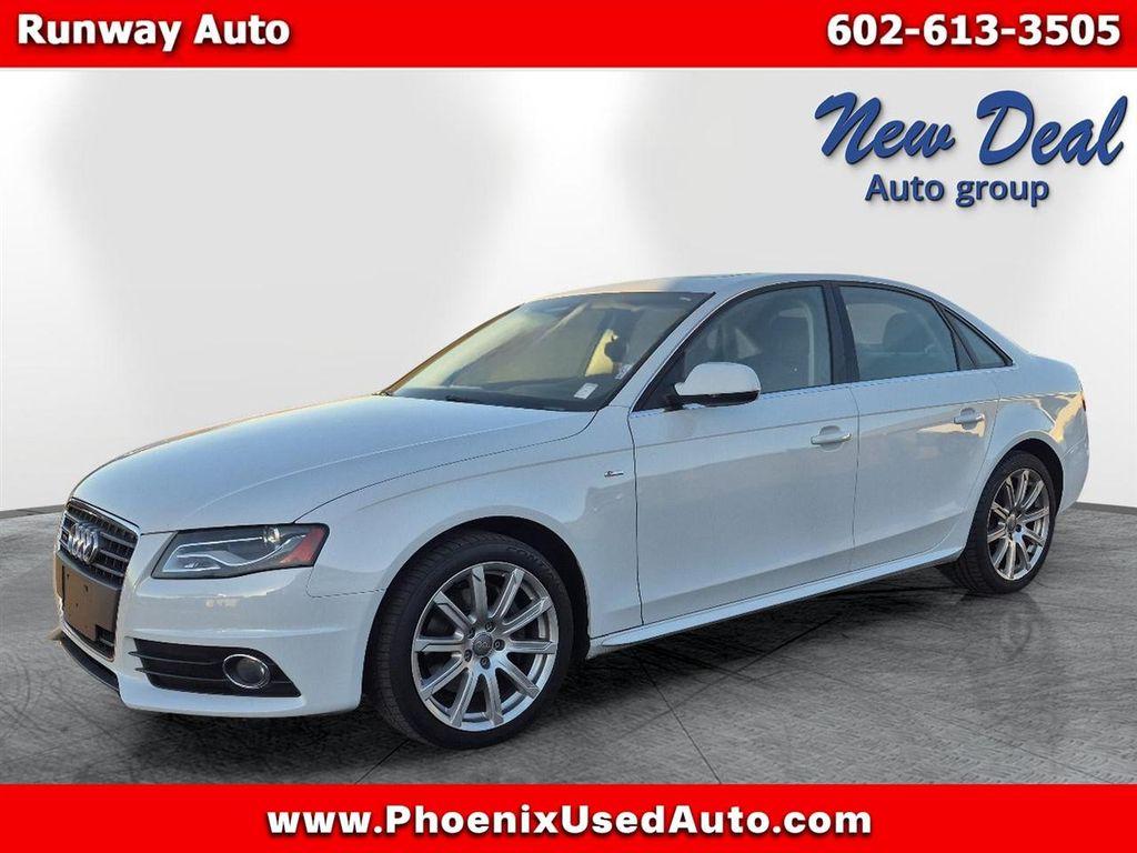 used 2012 Audi A4 car, priced at $8,800