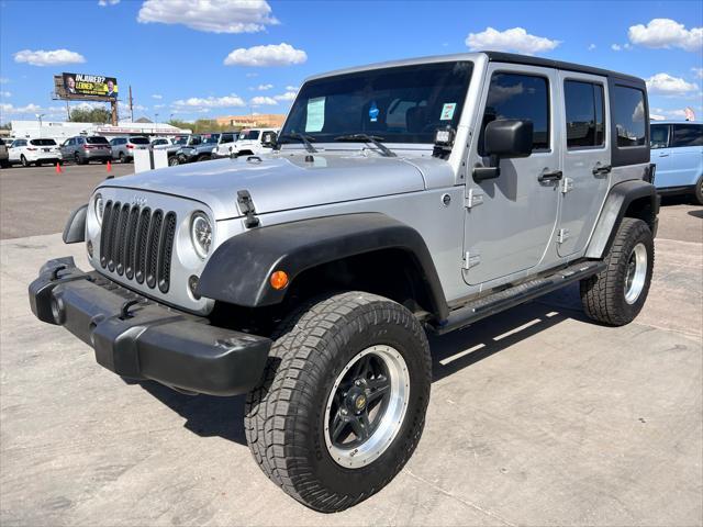 used 2012 Jeep Wrangler Unlimited car, priced at $17,277