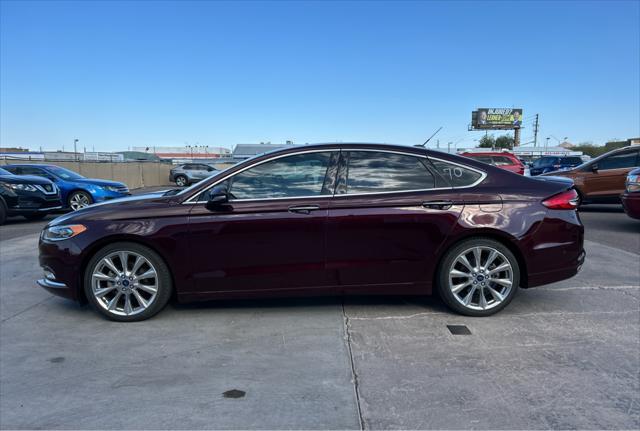 used 2017 Ford Fusion car, priced at $10,988