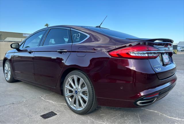 used 2017 Ford Fusion car, priced at $10,988