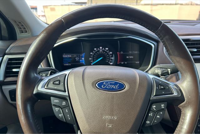 used 2017 Ford Fusion car, priced at $10,988