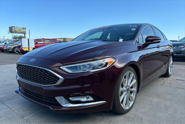 used 2017 Ford Fusion car, priced at $10,988