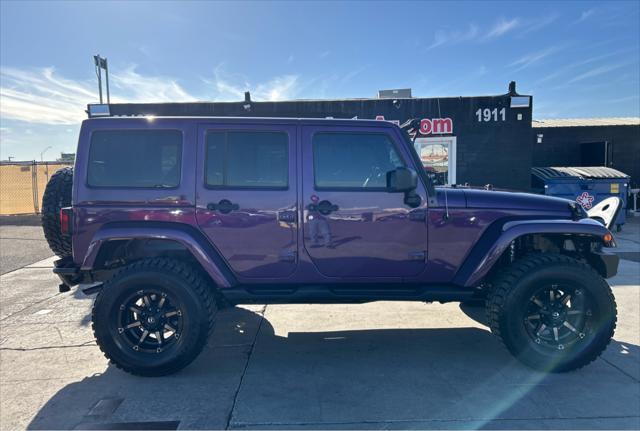 used 2012 Jeep Wrangler Unlimited car, priced at $16,988