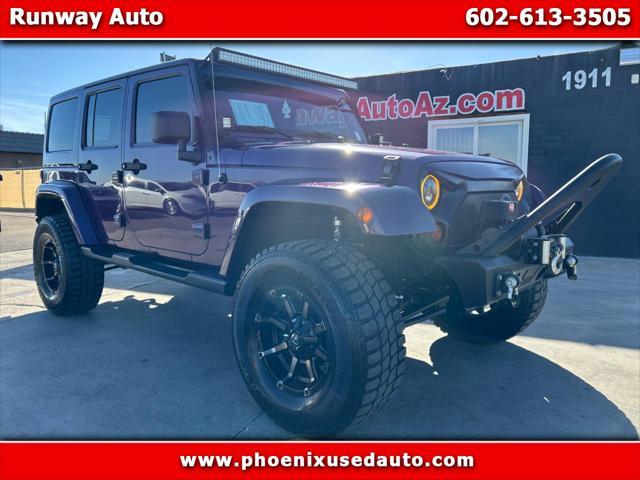 used 2012 Jeep Wrangler Unlimited car, priced at $16,988