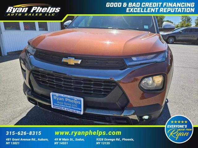 used 2021 Chevrolet TrailBlazer car, priced at $22,995