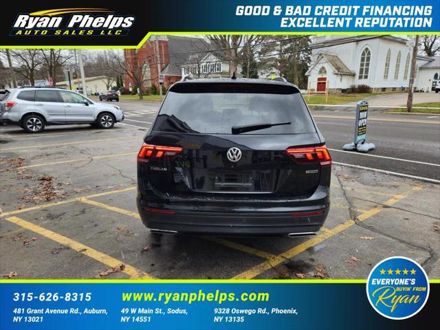 used 2021 Volkswagen Tiguan car, priced at $18,995