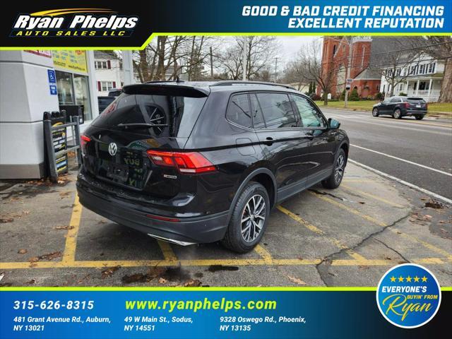 used 2021 Volkswagen Tiguan car, priced at $18,995