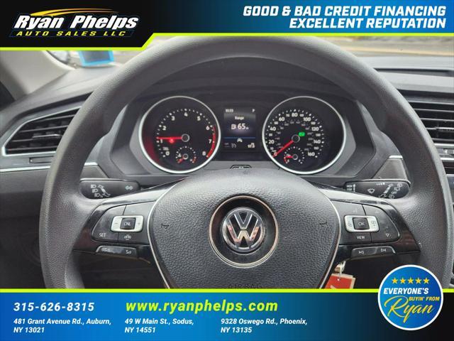 used 2021 Volkswagen Tiguan car, priced at $18,995