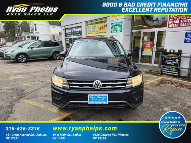 used 2021 Volkswagen Tiguan car, priced at $18,995