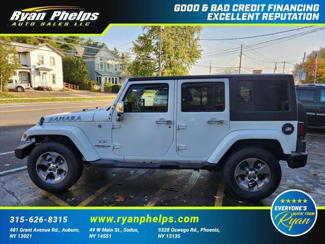 used 2016 Jeep Wrangler Unlimited car, priced at $23,655