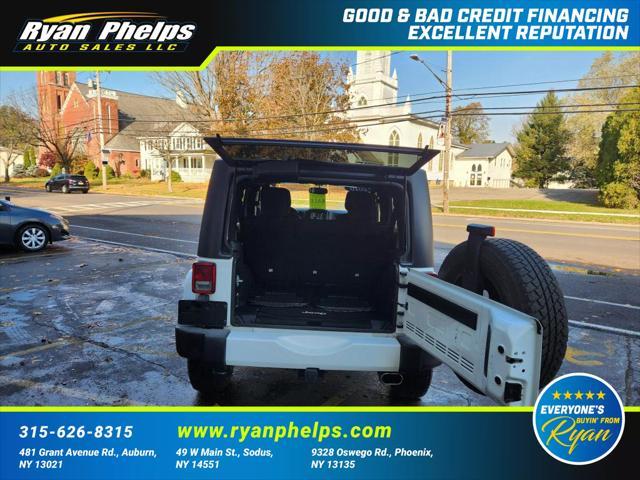 used 2016 Jeep Wrangler Unlimited car, priced at $23,655