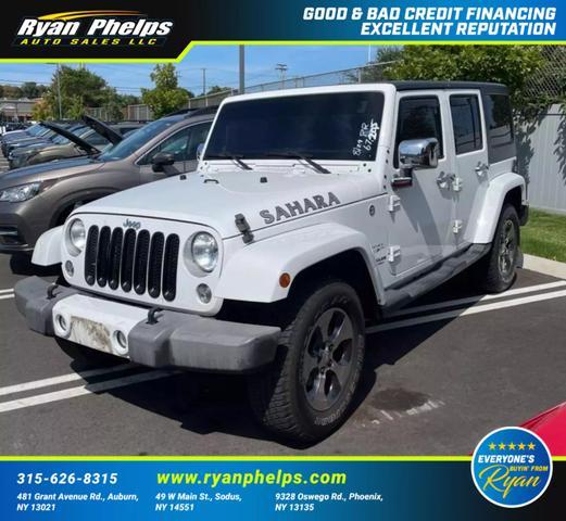 used 2016 Jeep Wrangler Unlimited car, priced at $23,995